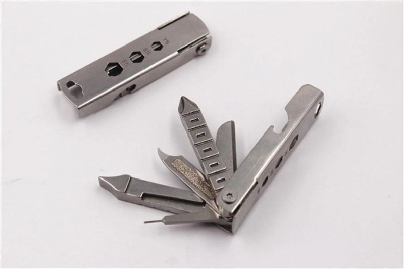 8 In1 Multitool Bottle Opener Screwdriver Knife Repair Gadget