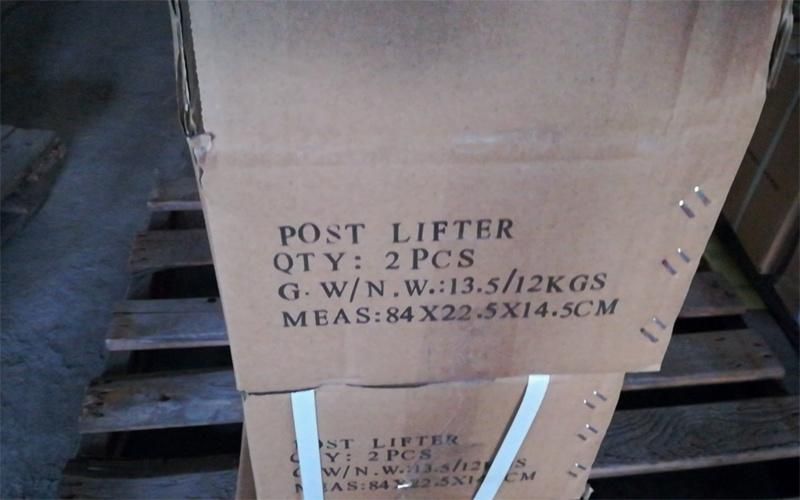 Carton Package Powder Painted Post Lifter
