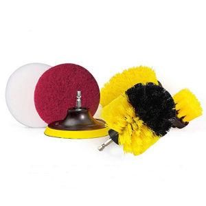 6piece Drill Brush Set with Extend Long Attachment Scrub Pads Sponge and Power