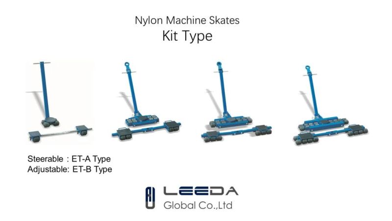 3000kg Economic Roller Crowbar of Machinery Skates Erc-3