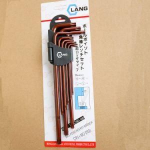 Long Type S2 Bronze Oxide Copper Plated L Type Torx Key
