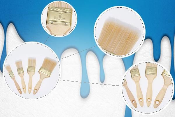 Professional Design Paint Brush with Wooden Handle