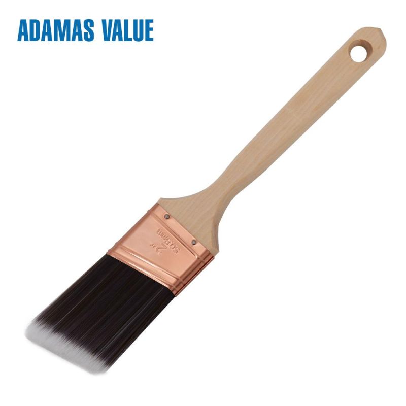 1" Pure Bristles Paint Brush Wooden Handle