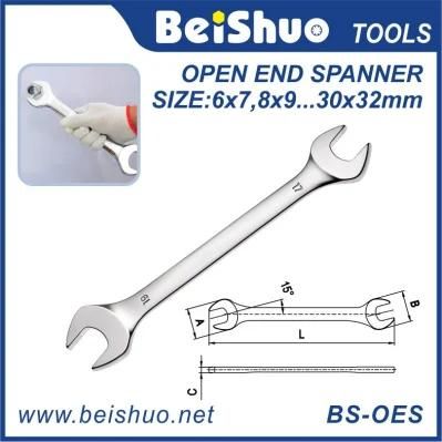 Hand Tool Double Open End Spanner Wrench