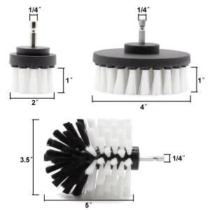 Assembled Sponge Pad and Grout Drill Brush Pack