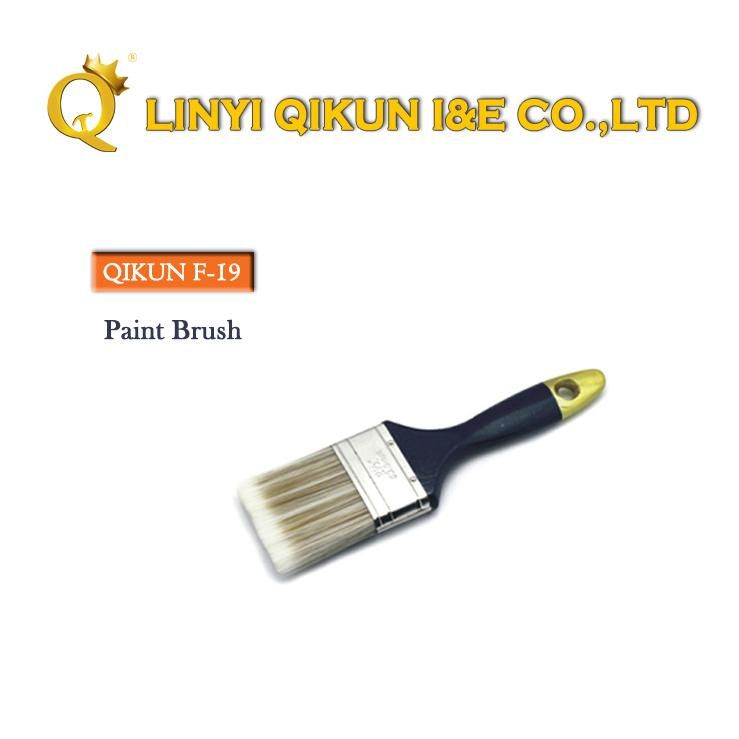 F-18 Hardware Decorate Paint Hand Tools Painted Wooden Handle White Bristle Paint Brush