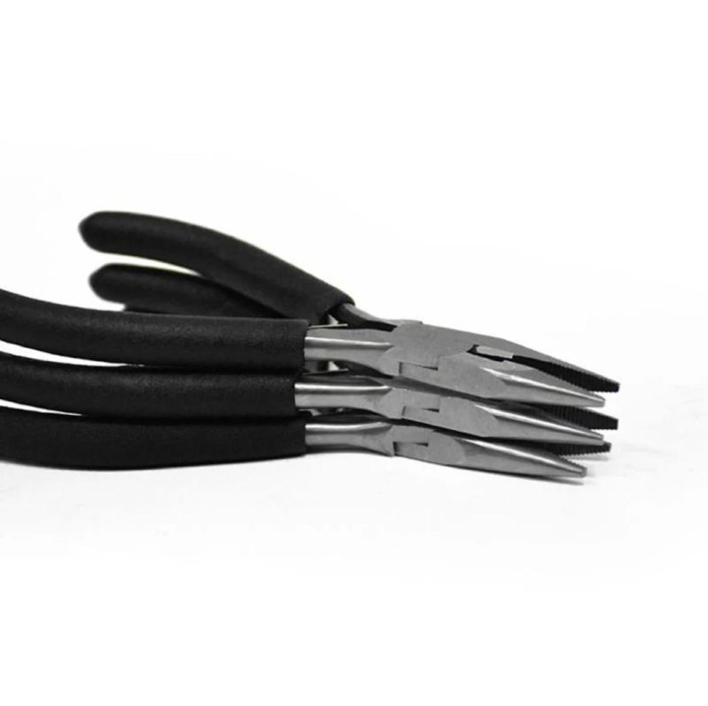 Classic Black Stainless Steel Pliers for Twisting and Cutting