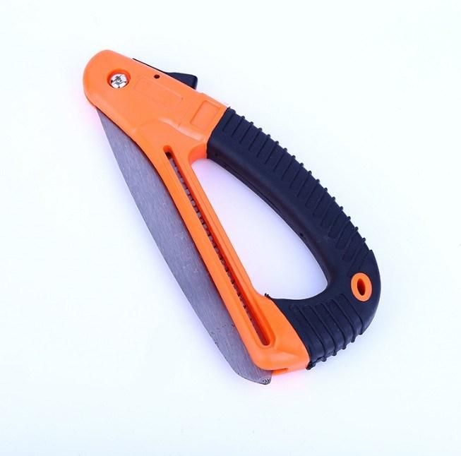 Manganese Steel Three Side Sharp Metal Plastic Handle Garden Tree Pruning Tool Gardening Saw