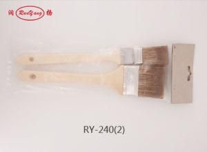 Paint Brush Set with Polybag with Papercard Header
