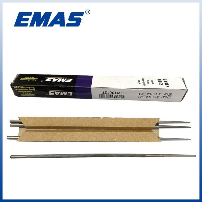 Emas Chainsaw Round File 4.8mm 3/8