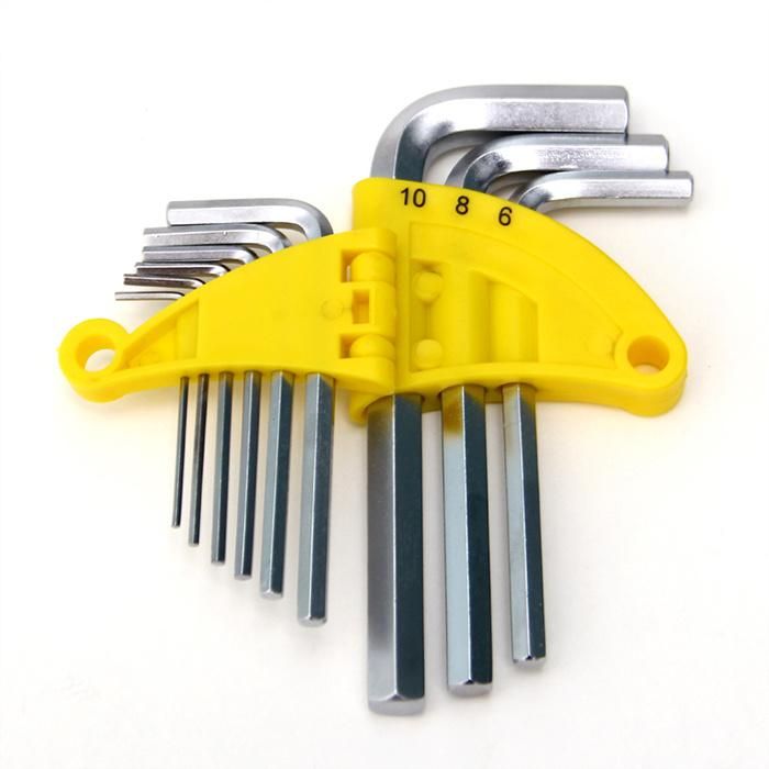 9PCS Ball End Security Hex Key Spanner Allen Wrench Set