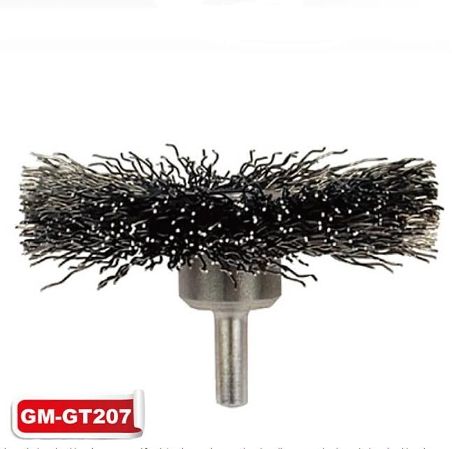 Crimped Steel Wire Wheel Brush for Grinding and Cleaning (GM-GT207)