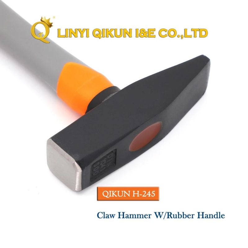 H-243 Construction Hardware Hand Tools Fiberglass Handle German Type Machinist′s Hammer