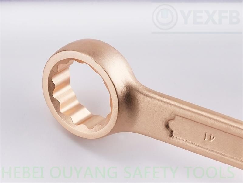 Non-Sparking Combination Spanner, Atex Tools, Be-Cu or Al-Br