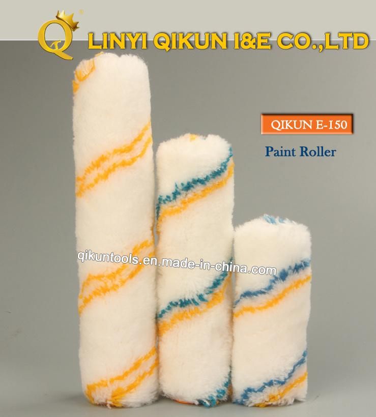 E-149 Hardware Decorate Paint Hardware Hand Tools Acrylic Polyester Mixed Yellow Double Strips Fabric Foam Paint Roller Brush