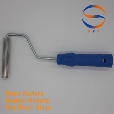 21mm Diameter Aluminum Paddle Rollers Paint Rollers FRP Tools