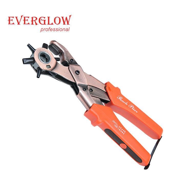 Hand Plier Belt Leather Hole Punch Punch Revolving 1 PCS Universal Leather Craft Heavy Duty Strap DIY Tools Fine Steel