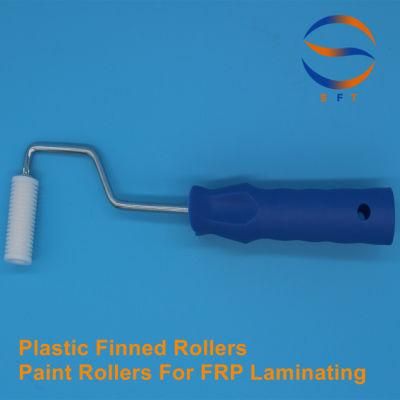 Customized 20mm Diameter Plastic Rollers Paint Rollers for Resin Laminating