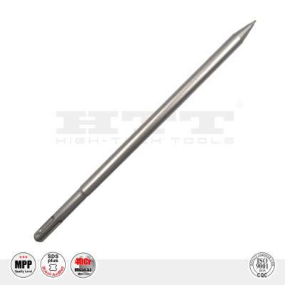 Premium Alloy Steel Round Point Hammer Chisel SDS Plus for Concrete Stone Brick Breakage