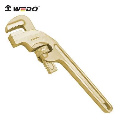 Wedo Aluminium Bronze Alloy Non Sparking Diagonal Type Pipe Wrench