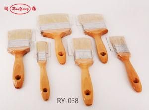 Paint Brush with Wooden Handle