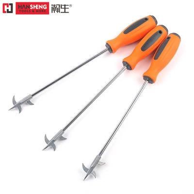 Regular Size, The Screwdriver, Made of S2, Screwdriver, TPR/PVC, Carbon Steel, Lightning Handle Cross - Shaped with Magnetic Screw Quintuple
