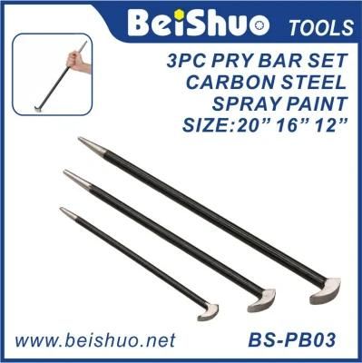 4PC Pry Bar Crowbar Wrecking Bar 20&quot;16&quot;12&quot;6&quot;