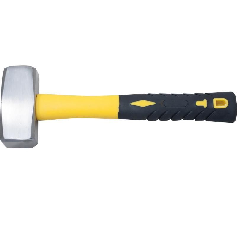 Germany Type Stoning Hammer with Plastic Handle 1000g