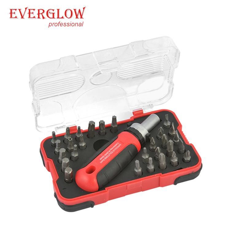 Household Multi-Function 29PC Ratchet Screwdriver Set