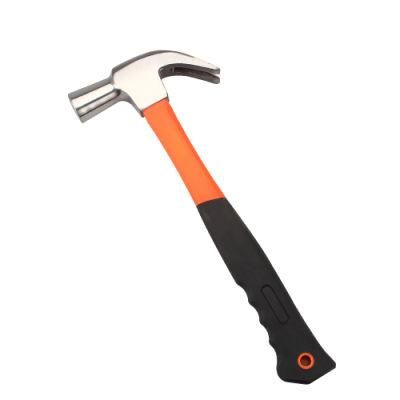 Wood Handle Fiberglasses Claw Hammer Forging Hammer in Guangzhou