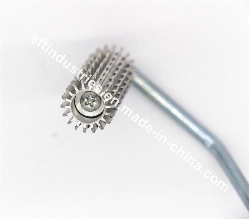 Aluminium V Slotted Bubble Bust Rollers for Fiberglass FRP Moulding