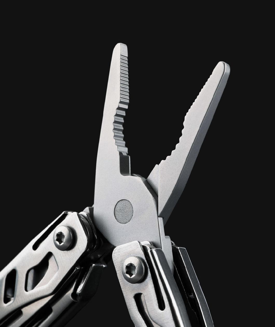 Nextool Stainless Steel Mini Multi Tool with Pliers Knife Saw