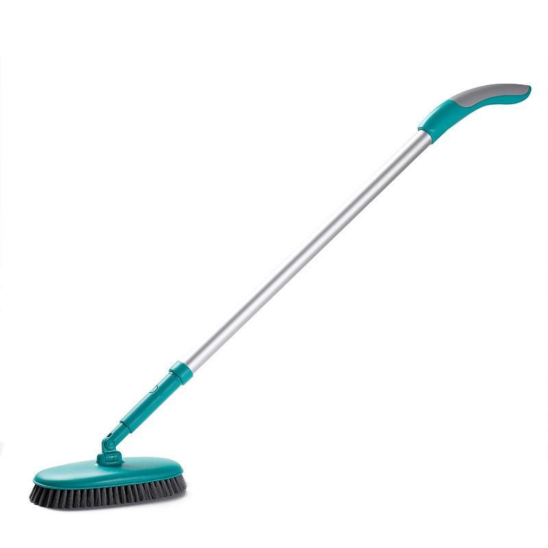 Retractable Floor Brush, Bathroom Long Handle Brush, Bristle Floor Brush, Bathtub Tile Brush