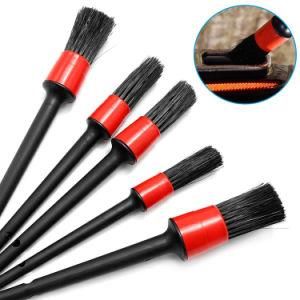 5 PCS Soft PP Hair Wheel Air Outlet Cleaning Tool Car Detailing Brushes Set