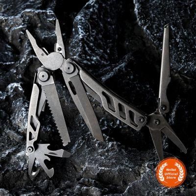 Nextool Stonewashed Multi Tool with 16 Functions Stainless Steel Pliers