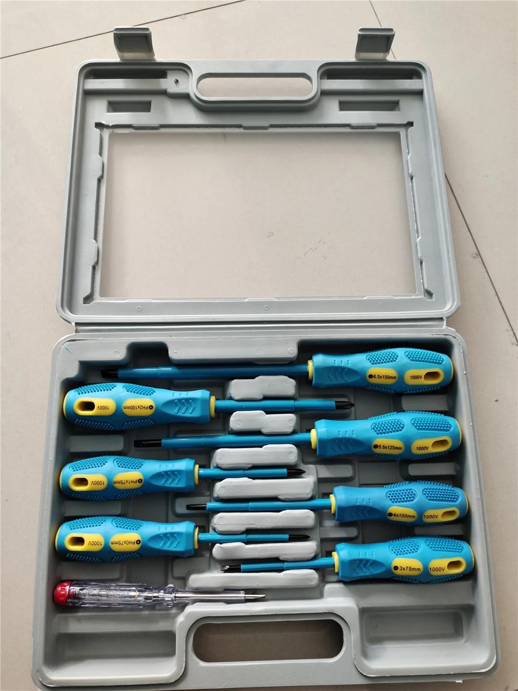 Insulated Screw Driver Set with Slotted and Philip Driver