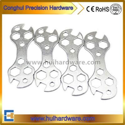 5-17mm Flat Ten in One Bicycle Repair Tools Spanner Wrench