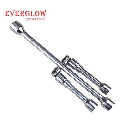 Hand Foldable Cross Folding Wrench Wheel Socket Torque Wrench