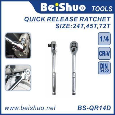 Polished Combination Universal Standard Quick Release Ratchet
