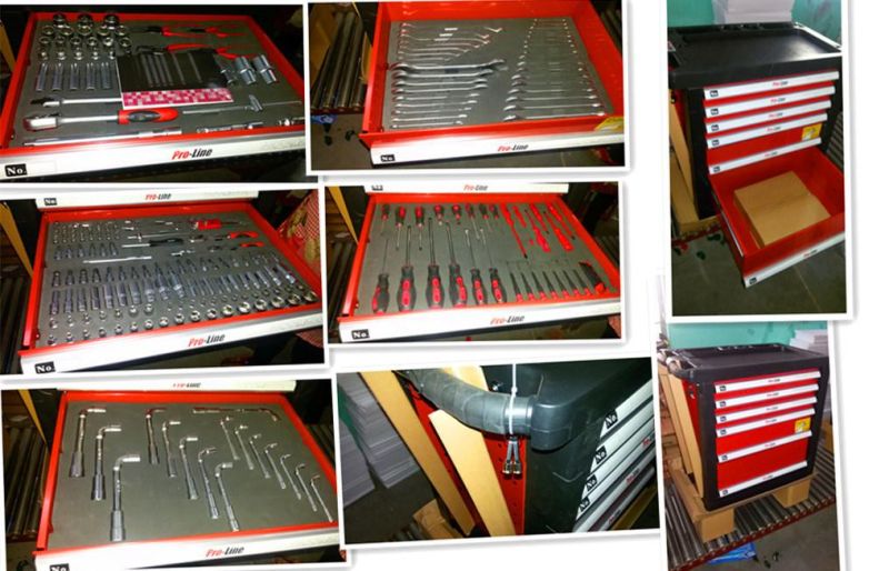 228PCS Red New Image Trolley Tool Set with Holder (FY228A3)