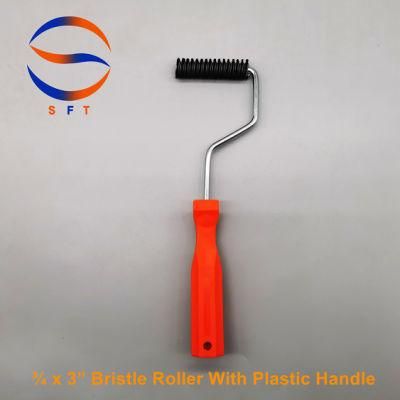 &frac34; X 3&rdquor; Bristle Roller with Plastic Handle Hand Tools for FRP