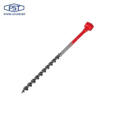 Hand Brace Wood Auger Bit with Double Flutes Wood Drill Bits Set