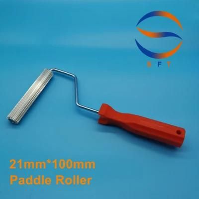 21mm Diameter 4&prime; &prime; Length Aluminium Paddle Roller for FRP Laminating