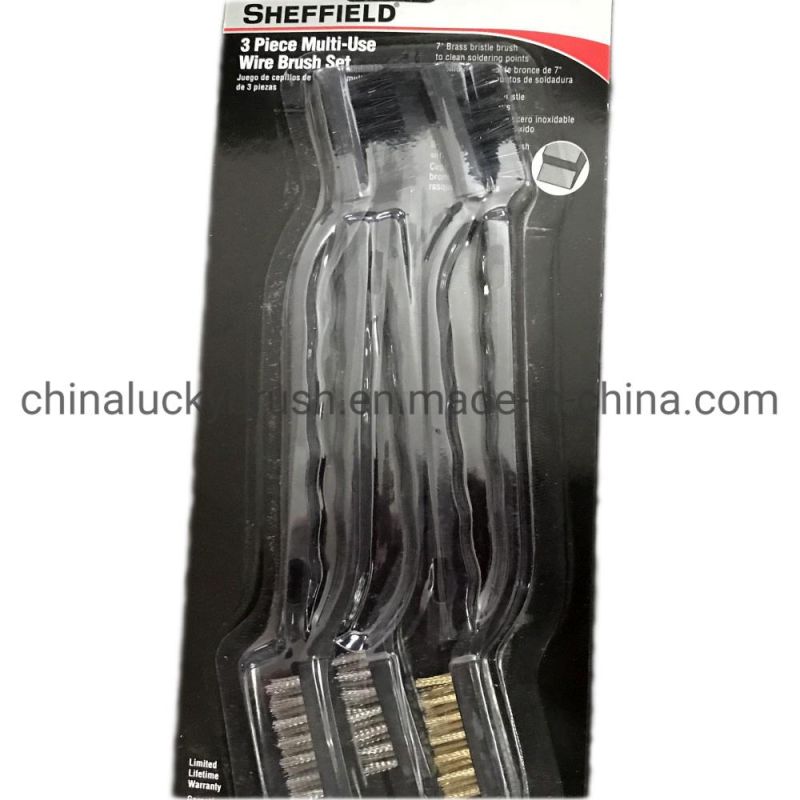 3PCS 7 Inch Wire Set Brush (YY-565)