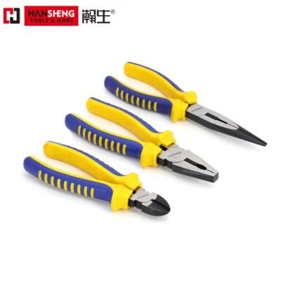Professional Hand Tool, Combination Pliers, End Cutting Plier, CRV or Carbon Steel