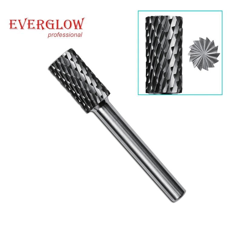 Tungsten Carbide Burr Alloy Rotary File Pointed Cone Shape Metal Working Rotary Burr Wood-Working Engraving