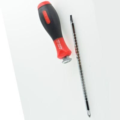 Strong Magnetic Dual Screwdriver with Non-Slip and Heat Resistant Handle