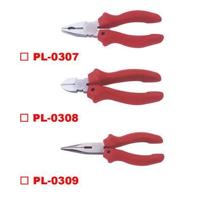 Germany Type Combination/Diagonal Cutting/Long Nose Pliers Single Color Handle