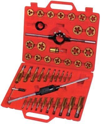 45PCS HSS Alloy Steel Metric Tap and Die Kit