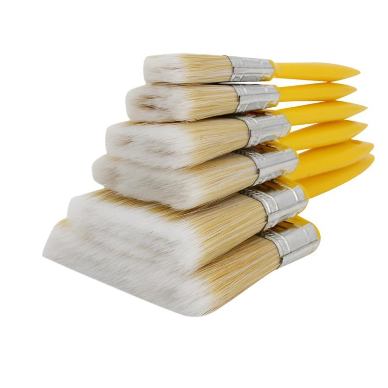 Quality Plastic Handle Multi Size Paint Brush